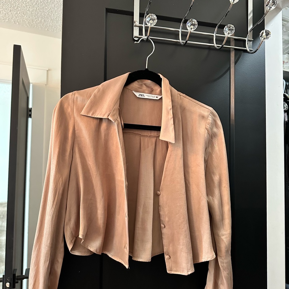 Zara Satin Blouse